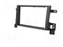 PER.PIC. Bastidor de montaje de radio 2 DIN para Suzuki Grand Vitara 2005+ en color negro