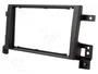 PER.PIC. Bastidor de montaje de radio 2 DIN para Suzuki Grand Vitara 2005+ en color negro