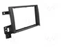 PER.PIC. Bastidor de montaje de radio 2 DIN para Suzuki Grand Vitara 2005+ en color negro