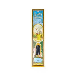 RADHE SHYAM Incienso Stick Rosa 12Uds. Scented Garden para Meditación y Relajación