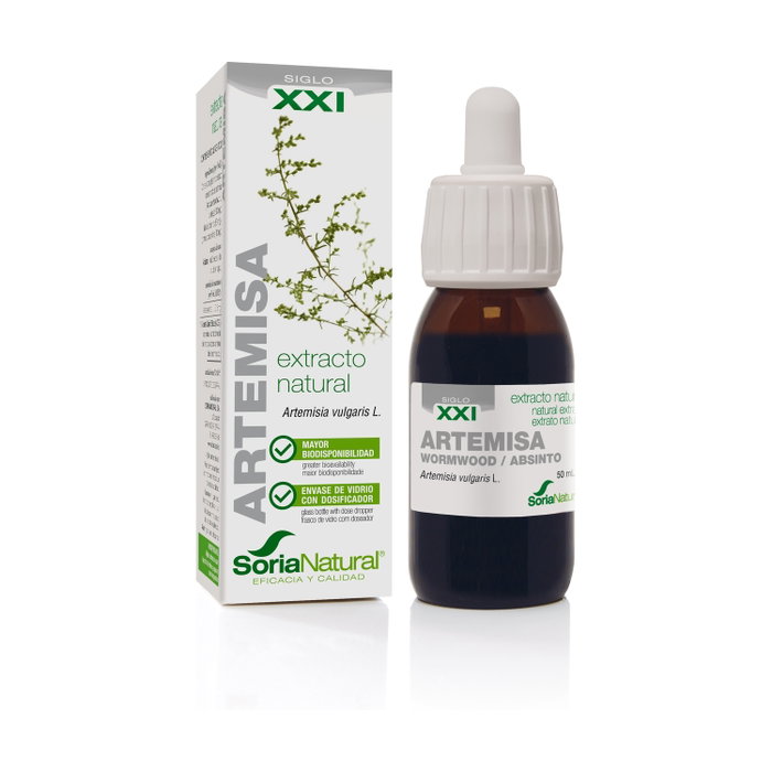 Soria Natural Extracto Artemisa XXI 50ml - Extracto Líquido de Plantas Medicinales Soria Natural Extracto Artemisa XXI 50ml - Extracto Líquido de Plantas Medicinales