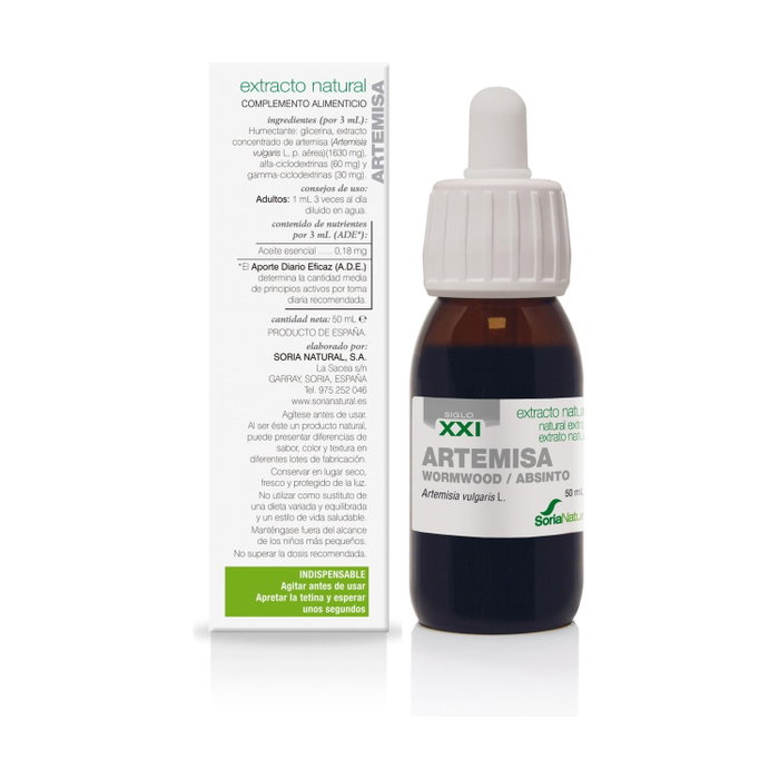 Soria Natural Extracto de Artemisa XXI 50 ml Soria Natural Extracto de Artemisa XXI 50 ml