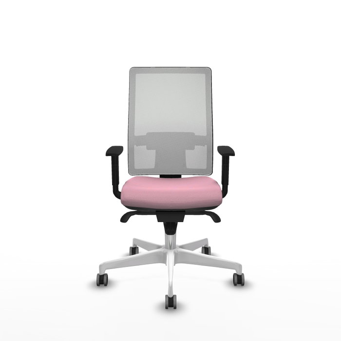 PIQUERAS Y CRESPO Silla de oficina Horna Rosa y Blanco PIQUERAS Y CRESPO Silla de oficina Horna Rosa y Blanco