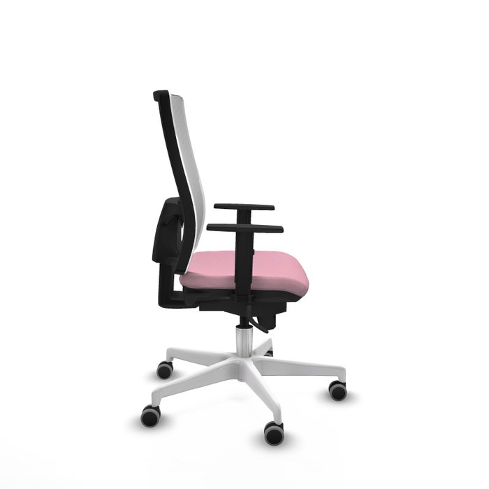 PIQUERAS Y CRESPO Silla de oficina Horna Rosa y Blanco PIQUERAS Y CRESPO Silla de oficina Horna Rosa y Blanco