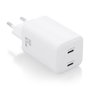 Aisens Cargador GaN 65W con 2 puertos USB-C, Blanco ASCH-65W2P039-W