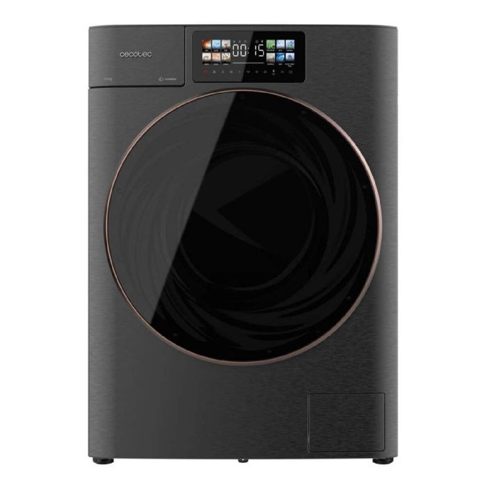 Lavadora Cecotec 10950 Autodose Inverter 3D Steel A 1400 rpm 10 kg