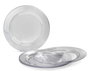 Algon Set-6 Plato Ps Transparente 16 cm (24 Unidades)