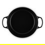 Le Creuset Signature Brasera Redonda 30 cm, 8.1 L, Hierro Fundido Esmaltado, Negro - Hecho en Francia