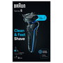 Braun Series 5 52-B7000cc Black/Blue, Afeitadora Eléctrica para Hombre con SmartCare Centre y Carga Rápida