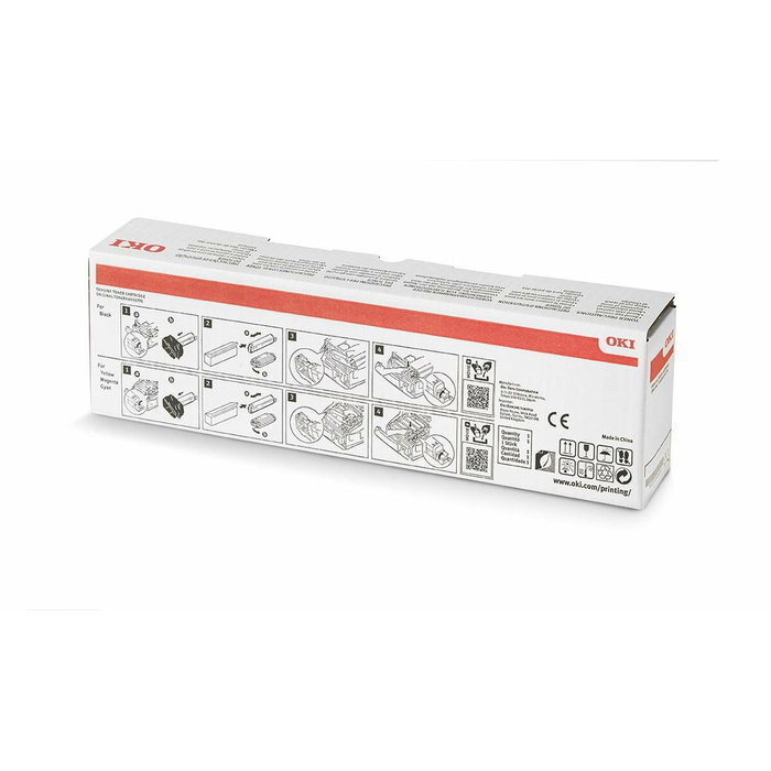Oki 46861307 Cartucho de Tóner Cian Original para C834 y C844 series
