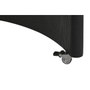 DKD Home Decor Mesa de Centro de Cristal y MDF Negro y Blanco Roto