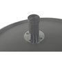 DKD Home Decor Mesa de Centro de Cristal y MDF Negro y Blanco Roto