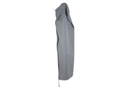 DKD Home Decor Funda para Parasol de Poliéster Gris Oscuro 46x46x210 cm