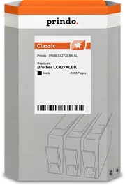 Prindo Cartucho de tinta negro PRIBLC427XLBK Classic XL