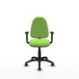 PIQUERAS Y CRESPO Silla de oficina Aýna color Pistacho con Brazos 1D