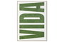 DKD Home Decor Cuadro Lienzo Vida Pintado a Mano Verde y Beige