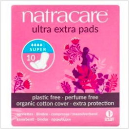 NATRACARE Compresa Super con Alas Ultra Extra 10 unidades