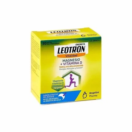 Leotron Magnesio + Vit D 30 Sobres
