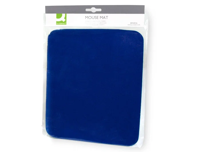 Q-connect Alfombrilla para ratón basic azul 260x220x6 mm Q-connect Alfombrilla para ratón basic azul 260x220x6 mm