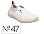 Deltaplus Zapatos de Seguridad Microfibra PU Suela PU Mono-densidad Color Blanco Talla 47