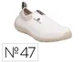 Deltaplus Zapatos de Seguridad Microfibra PU Suela PU Mono-densidad Color Blanco Talla 47