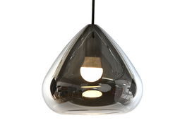 DKD Home Decor Lámpara de Techo Moderna de Cristal 20 x 20 x 20 cm