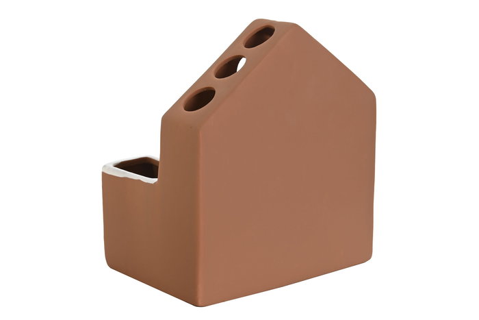 DKD Home Decor Jarrón 12 x 19 x 18 cm (8 Unidades) Dolomita