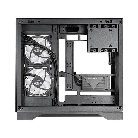 Chieftec Visio GM-30B-TG-OP Negro Cubo PC con Panel de Vidrio Templado y Iluminación Multi