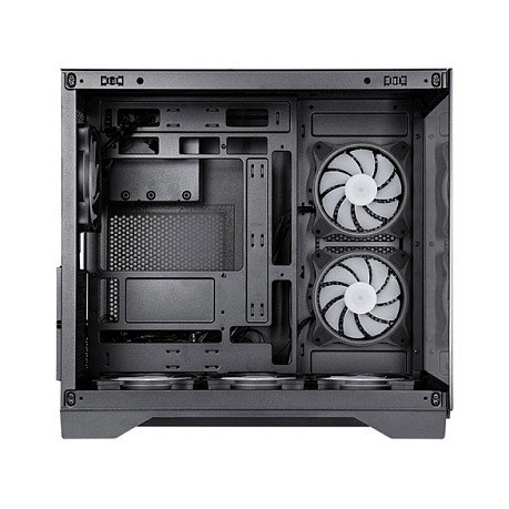 Chieftec Visio GM-30B-TG-OP Negro Cubo PC con Panel de Vidrio Templado y Iluminación Multi