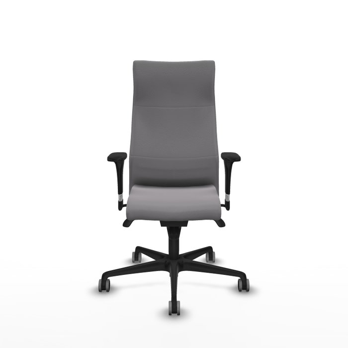 PIQUERAS Y CRESPO Sillón Albacete con Mecanismo Sincro, Similpiel Gris PIQUERAS Y CRESPO Sillón Albacete con Mecanismo Sincro, Similpiel Gris