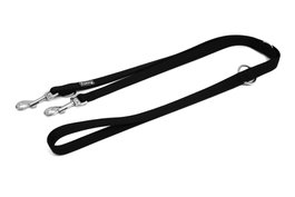 Freedog Correa de Adiestramiento de Nylon Negro 20mm 20cm