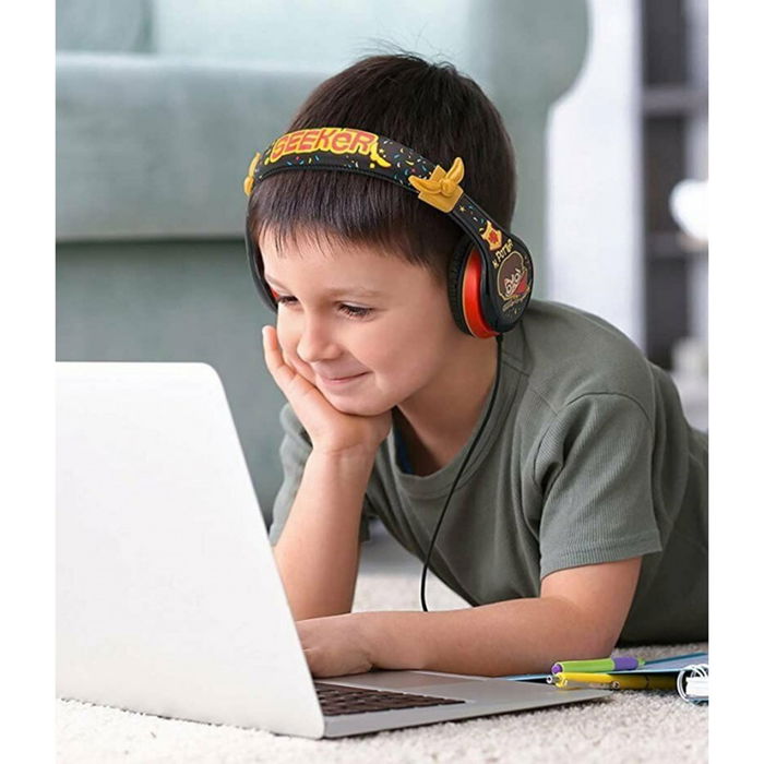 Ekids Auriculares Harry Potter Chibi Alámbricos con Control de Volumen Limitado a 85 dB para Niños