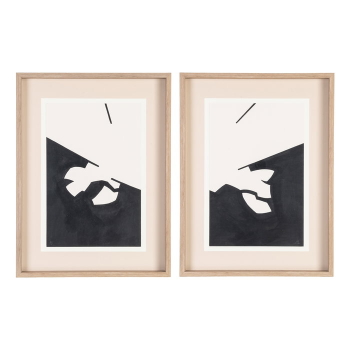 Cuadro Pintura Abstracto 2/M 60 X 80 cm (Set de 2) Cuadro Pintura Abstracto 2/M 60 X 80 cm (Set de 2)