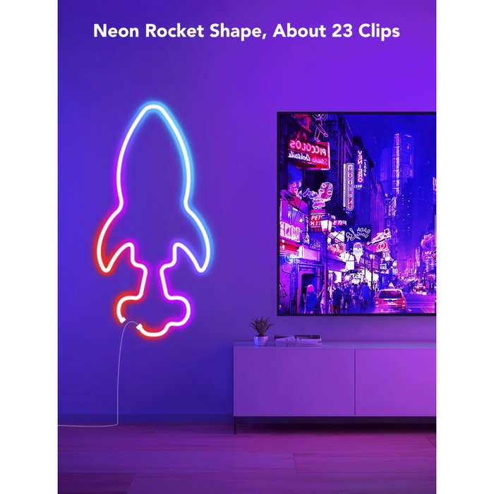 Govee 20x Clips de Montaje para Tira LED Neon RGBIC