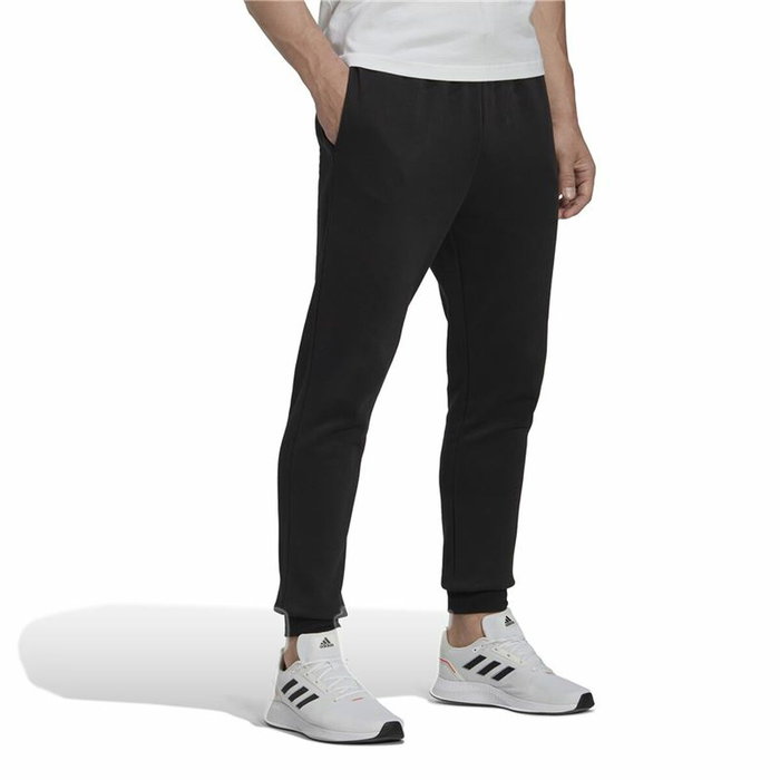 Pantalón Largo Deportivo Adidas Essentials Negro Hombre