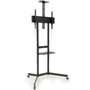 Tooq Nefertiti FS1151M-B Soporte de Suelo con Ruedas Negro