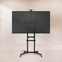 Tooq Soporte Suelo Con Ruedas Pantallas 37-70" Vesa Ajustable Con Estantes
