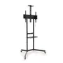 Tooq Nefertiti FS1151M-B Soporte de Suelo con Ruedas Negro