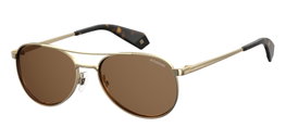 Polaroid PLD-6070-S-X-J5G-SP Gafas de sol para mujer con montura dorada