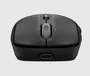 HP Ratón Rechargeable Wireless Mouse 700, Inalámbrico Recargable RF + Bluetooth, 6000 DPI, Botón Copilot, 7 Botones Programables, Ambidiestro, Negro