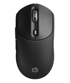 HP Ratón Rechargeable Wireless Mouse 700, Inalámbrico Recargable RF + Bluetooth, 6000 DPI, Botón Copilot, 7 Botones Programables, Ambidiestro, Negro