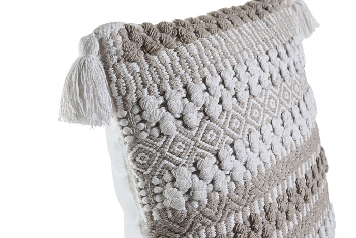 DKD Home Decor Cojín de Algodón Surtido 45x15x45 cm, 2 unidades