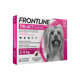 Frontline Tri-Act XS 6 Pipetas (2-5kg) de antiparasitario externo
