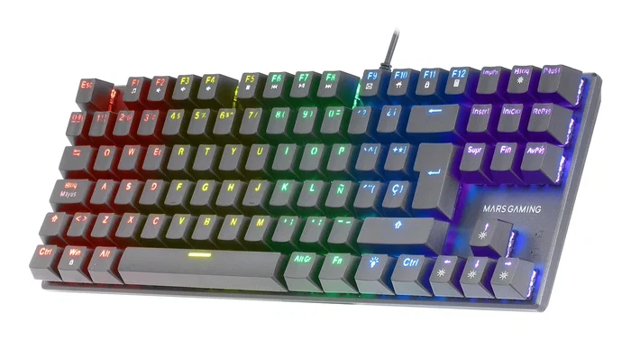 Mars gaming mk80 Teclado Gaming Mecánico TKL RGB