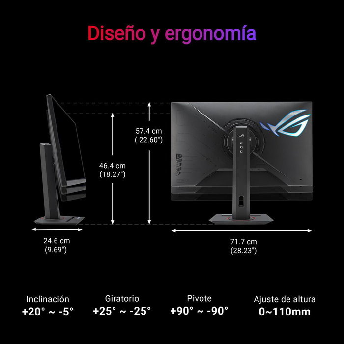 Asus ROG Strix XG32UCG Monitor Gaming 4K de 32 pulgadas