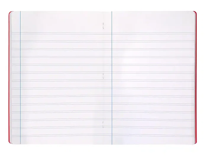 Liderpapel Libreta A5 48 Hojas 90gr Pauta 5 2,5mm Tapa Plástico Colores Surtidos