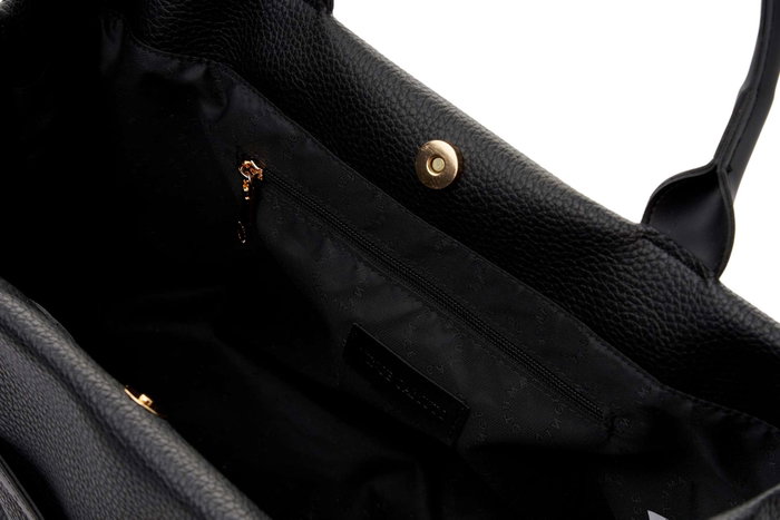 Vince Camuto Ros Black Bolso Tote Mujer Negro 100% Cuero de Polivinilo Vince Camuto Ros Black Bolso Tote Mujer Negro 100% Cuero de Polivinilo