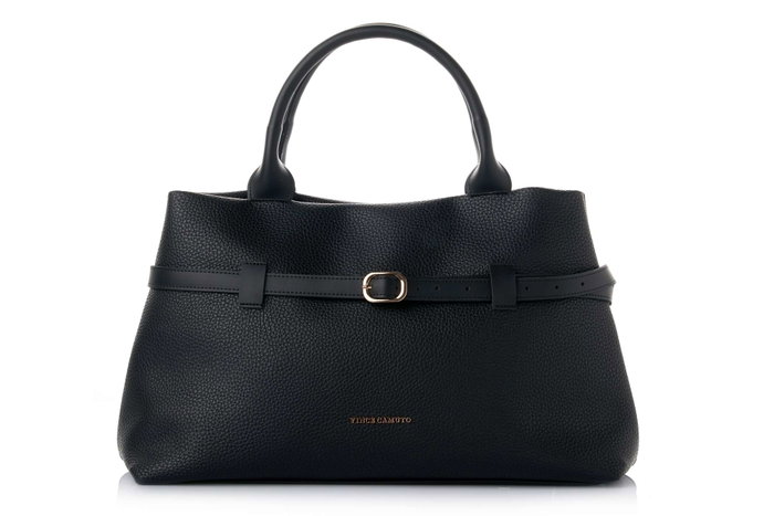 Vince Camuto Ros Black Bolso Tote Mujer Negro 100% Cuero de Polivinilo Vince Camuto Ros Black Bolso Tote Mujer Negro 100% Cuero de Polivinilo