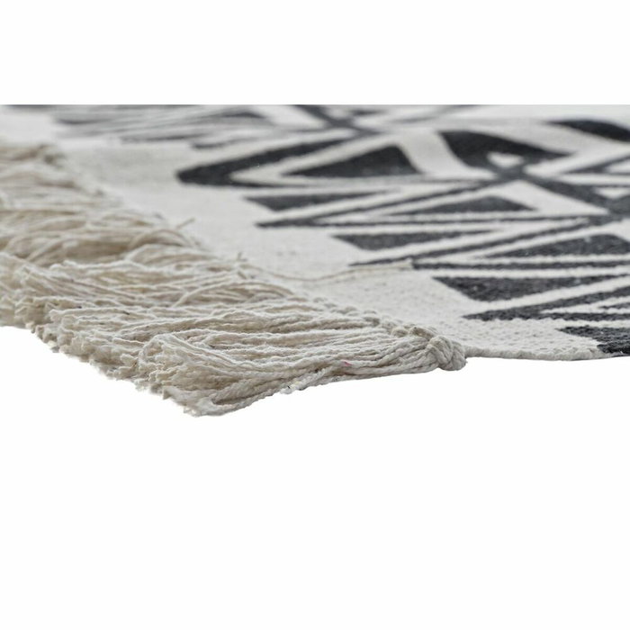 DKD Home Decor Alfombra de Algodón con Estampado IKAT 160x250x0,7 cm