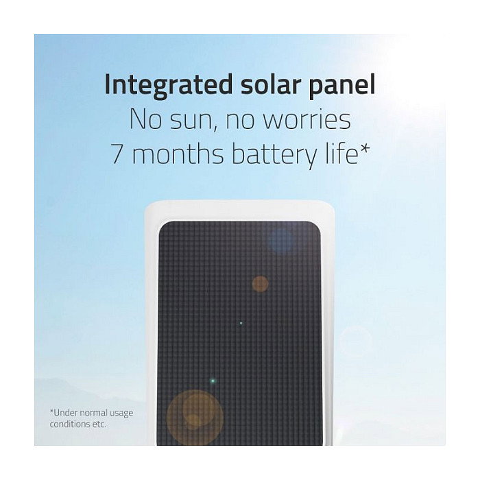 Hombli Cámara de Seguridad IP Solar HBZC-0109 Blanca